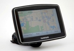 TomTom XL 350T Car GPS Set USA/Canada/Mexico Maps LIFETIME TRAFFIC 350-T kit -B-