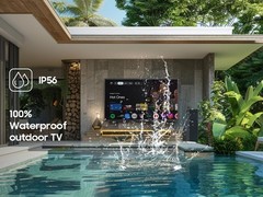 Outdoor TV 43 inch 4K Waterproof Smart 1000nits SYLVOX Deck Pro 3.0 Weatherproof