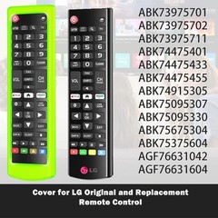 Anti-Slip Silicone LG Remote Control Cover Glow In Dark TV Remote Luminous Case