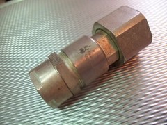 91836 UG-154A/U RF Coax Cable Adapter Connector RG-17 RG-18 RG218/U LC Male