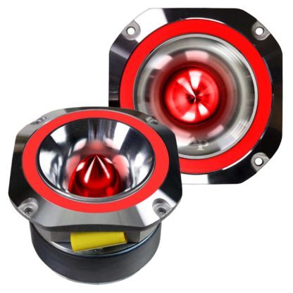 Audiopipe ATR4053RED 4″ Aluminum Super Tweeter (Red), 400W Max (1pc)