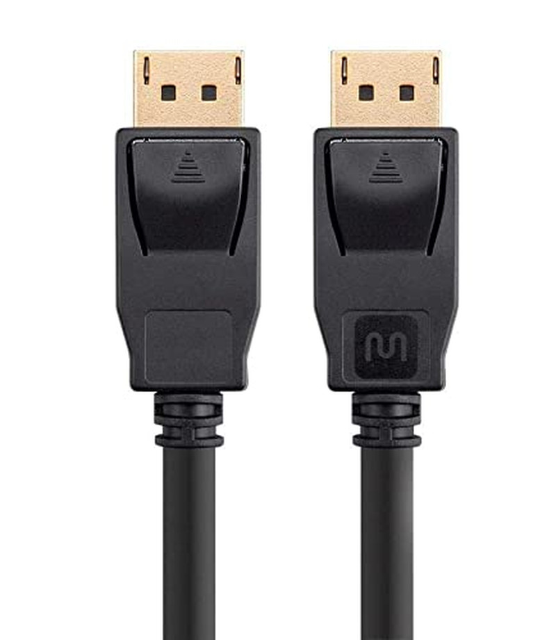 Displayport 1.2A Cable – 10-Pack, up to 4K (3840X2160P) 3D Video, High Bit Rate