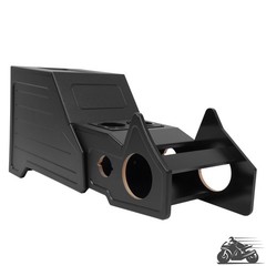 For 2003-2006 Chevy Silverado GMC Sierra 12″ Center Console Subwoofer Box Black