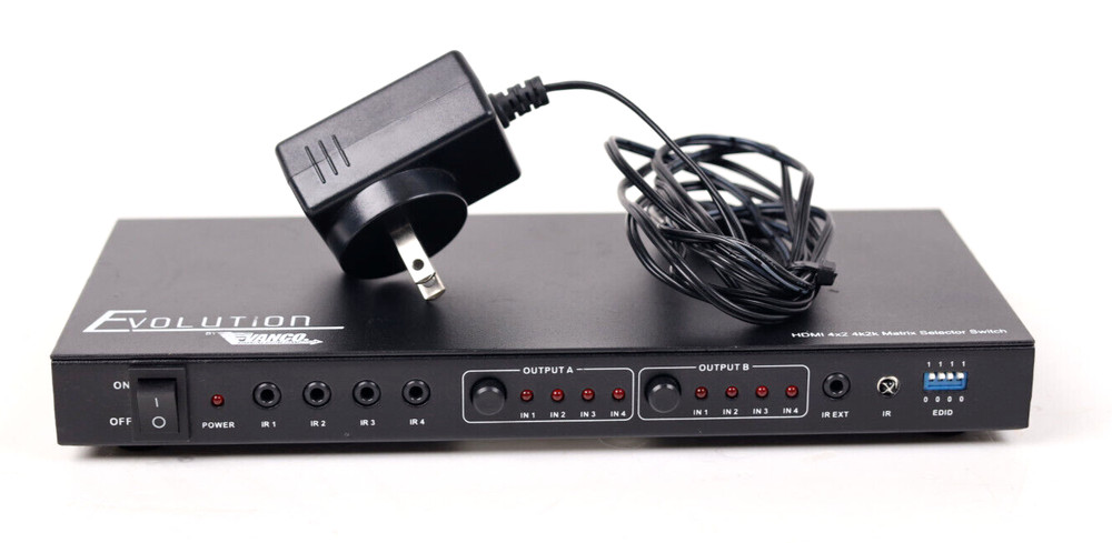 Vanco Evolution EVMX4442 HDMI 4×2 4k2k Selector Switch o839