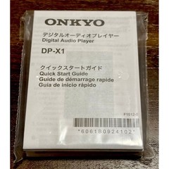 ONKYO DP-X1 Hi-Res DAP Digital Audio Player 32GB From Japan Excellent++++