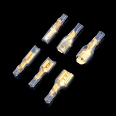 720/360Pcs Male Female Wire Spade Connectors Crimp Terminals Kit for Car Speaker