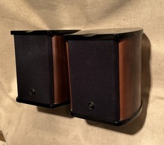 HiVi Swans Swan M-50W Bookshelf Left & Right Speaker Pair TESTED Loud Sounds