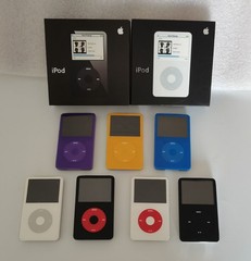 🔥NEW Apple iPod video 5th 5.5th Gen 80GB128GB256GBModded NEW Battery🔋🔋