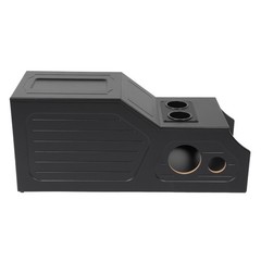 For 2007-2013 Chevy Silverado GMC Sierra Center Console Subwoofer Sub Box 12″