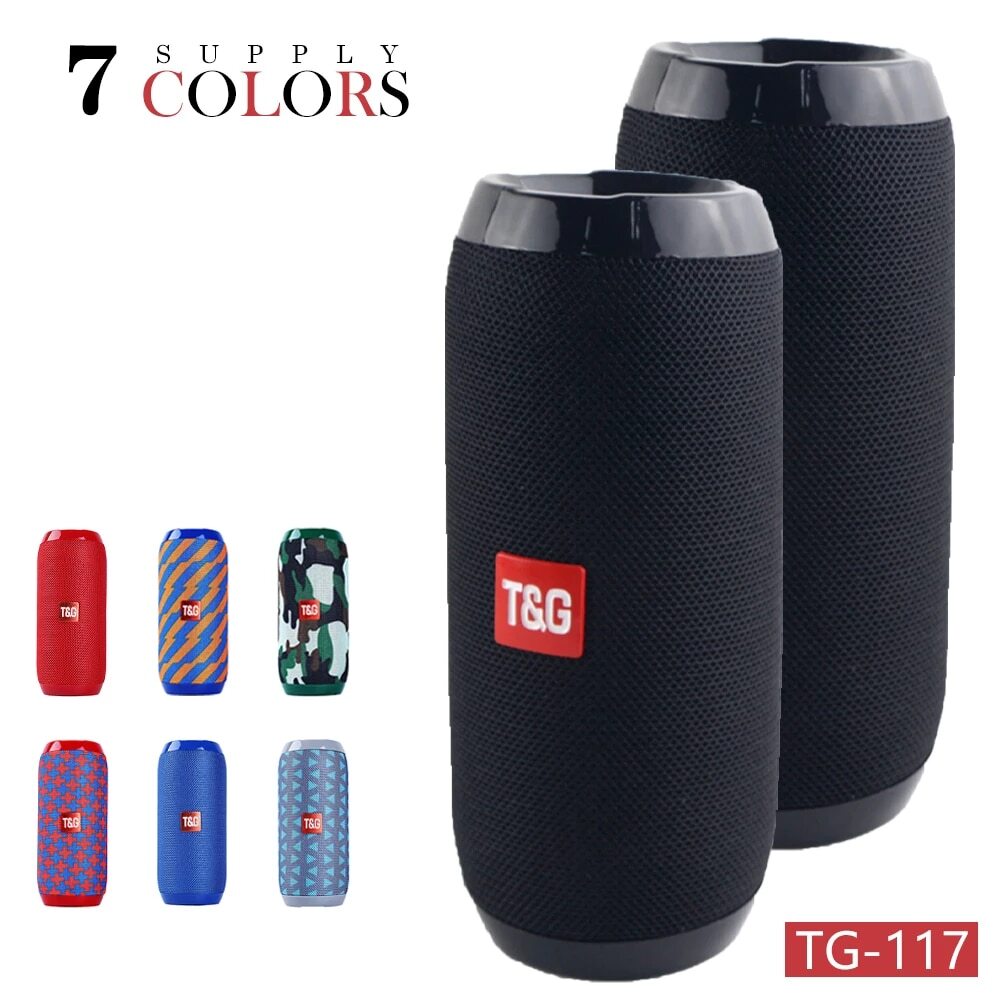 Bluetooth Wireless Portable Speaker Waterproof Stereo Bass USB TF FM Radio LOUD