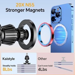 Magsafe Car Mount Magnetic Phone Holder, iPhone Magsafe Magnetic Dash Mount
