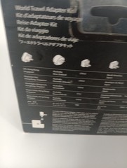 Apple Block & World Travel Charger Adapter Kit US European China Plug No Cables