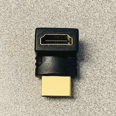 4K HDMI Adapter 90 degree Right Left Male to Female Type Port up Angled adaptor