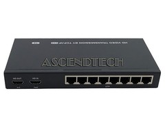 PWAYTEK HTS010X UP TO 492FT CAT5E/6/7 1080P TCP/IP 1X8 HDMI SPLITTER EXTENDER