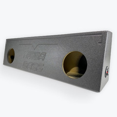 Universal Single Cab Truck Subwoofer Enclosure Box Dual 8″ Ported Ford Chevy GMC