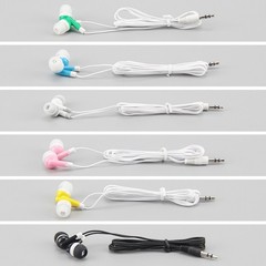 3.5mm In-ear Earbuds Headphones – Wired AUX Jack Earphone Stereo Great for Kids!