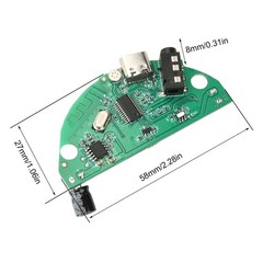 3.7V Bluetooth Amplifier Speaker Module w/ Card Slot Stereo Sound Hi-Fi Lossless