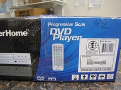 BRAND NEW DVD PLAYER CYBERHOME CH-DVD 300 VINTAGE DVD MUSIC CD, MP3 JPG -ND13