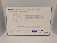 Mission Frame for Amazon Echo Show 15 (Gen 2) – White