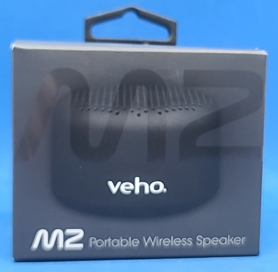 VEHO M2 Portable Bluetooth Wireless Speaker 1.5″ Playback to 10 Hours New Sealed