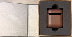 Nomad Airpods Case | Rustic Brown Horween Leather