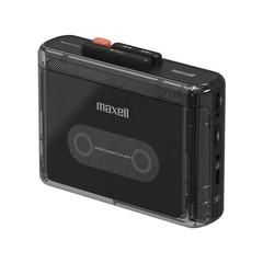 maxell MXCP-P100 Portable Cassette Player Bluetooth Black MXCP-P100BK From Japan