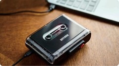 maxell MXCP-P100 Portable Cassette Player Bluetooth Black MXCP-P100BK From Japan