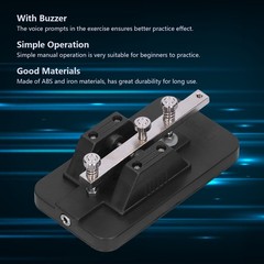 Morse Code Key Telegraph Tapper For Beginner CW Practice Easy To Use