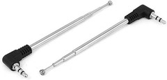 Durable 2 Pack FM Radio Antennas – Telescoping 3.5mm Replacement for Speakers