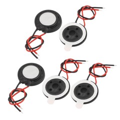 5/10x Speaker 13mm Dia 8Ohm 1W 2-Wire Mini Micro Audio Magnetic For Arduino USA