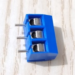 50pcs 3-Pin PCB Mount Screw Terminal Block 5mm Pitch Connector US