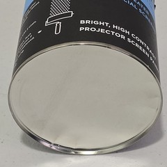 Ultra HD 4K White Paint Theater Projector Screen Paint 1 Quart (946 ML)