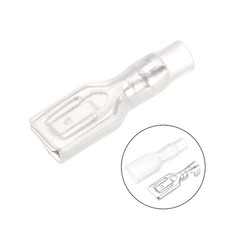 100Pcs 4.8mm Quick Wire Terminals Female Connector with Insulated Sleeve