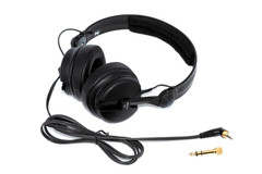 Sennheiser HD25 – 1 II DJ Monitor Headphones Black Tested Working – JAPAN
