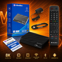 New 2026 VSEEBOX V6 MAX Streaming Box AUTHORIZED DISTRIBUTOR FAST Shipping!