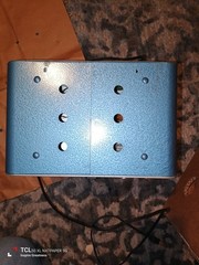 Conar Model 400 Mono Band AM Ham Radio Transmitter Silver Blue