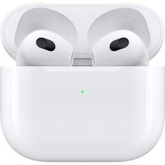 Apple AirPods with Lightning Charging Case (3rd Generation), White