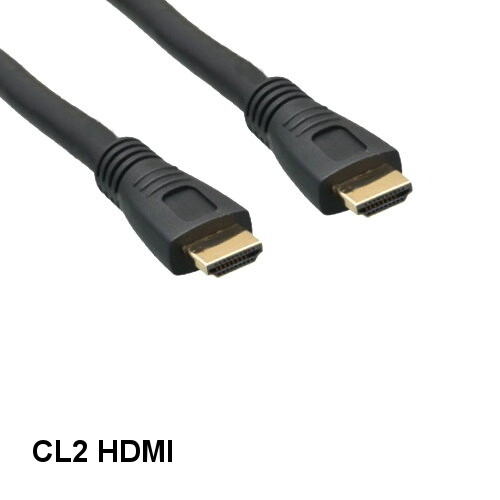 KNTK 30ft CL2 Rated HDMI to HDMI 1.4 Cable w/ Ethernet 4K 3D 26AWG Video Audio