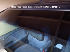 1pc. NEW Permanent Windshield Mount For The Beltronics / Escort Radar Detectors