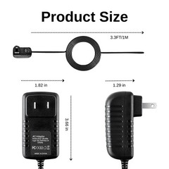 AC / DC Adapter for 5V 2A 2.5mm X 0.8m iRulu MID ZeePad Android Tablet PC DC5V