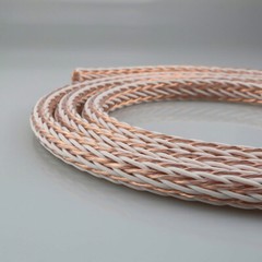 12TC 24 Strands 5AWG 8N OCC Pure Copper Bulk Cable HiFi Speaker Bi-wire DIY Lot