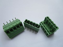 12 pcs 5.08mm Close Angle 5pin Screw Terminal Block Connector Pluggable Type New