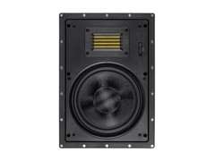 Monoprice 2-Way Carbon Fiber In-Wall Speakers – 8in With Ribbon Tweeter (pair)