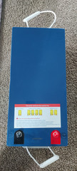 WEIZE 24V 100AH 2560Wh LiFePO4 Lithium Battery 100A BMS for RV Marine Solar