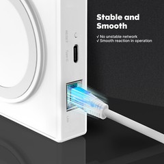 MOES Smart ZigBee Matter Thread Gateway Hub Support SmartThings, Homekit, Tuya