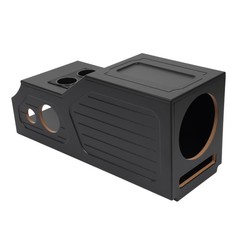 For 2007-2013 Chevy Silverado GMC Sierra Center Console Subwoofer Sub Box 12″