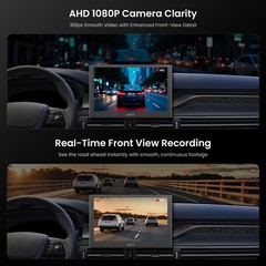 ATOTO AI Android Car Stereo 7” 2DIN Carplay with Front Cam Golden Hour Alert