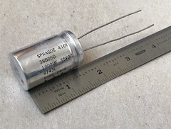 Sprague 1000 uF 35V Electrolytic Capacitor 39D Powerlytic Radial lead NOS 1987
