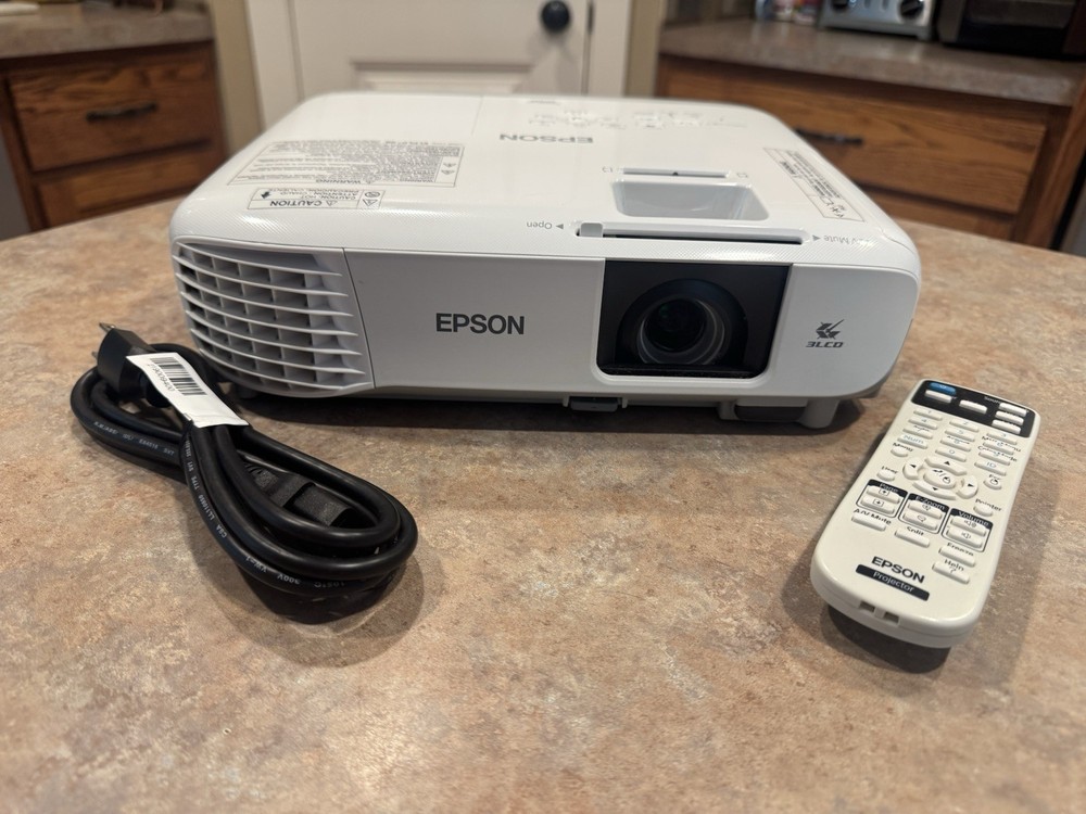 Epson LCD Projector PowerLite 109W Model H861A – 4,000-6,999 HOURS