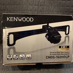 Kenwood CMOS-740HDLP HD Backup Camera With License Plate Bracket NEW IN BOX
